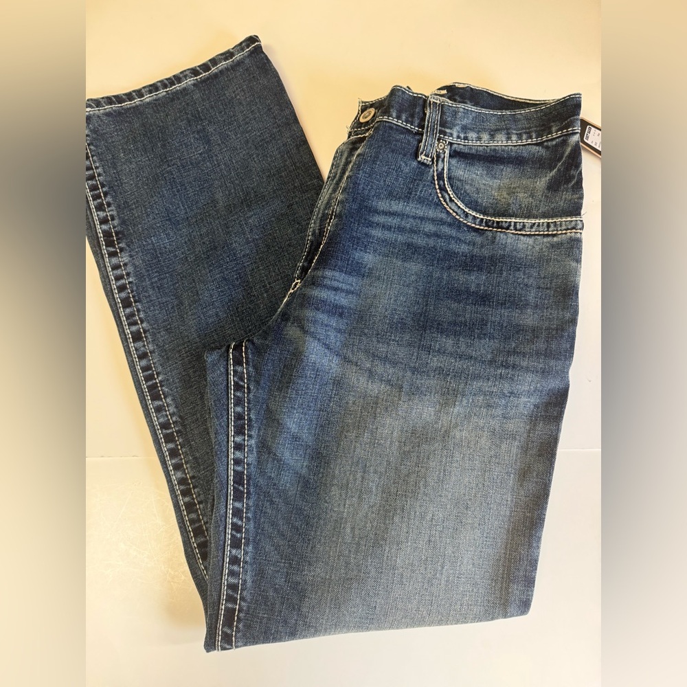 NWT! Ariat M4  Adkins Jeans Men’s 38x32 Relaxed Bootcut Western Work Denim